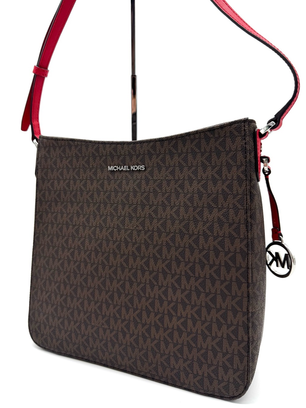 Michael Kors Large Messenger Crossbody Bag Powder Blush Multi